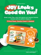 NakNak 1 Utama Spreads Joy with Guaranteed Spin Prizes and RM200 Treats