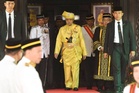 Supporters gather at Istana Hinggap, pledge allegiance to Tuanku Muhriz, MB Aminuddin