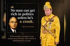 Selangor Sultan cites Truman: ‘No one gets rich in politics unless he’s a crook’