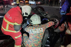 Three dead, one seriously injured after car crashes into cement lorry on Karak Highway