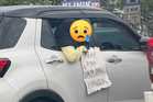 'Sorry, my father just passed away': Woman's note in traffic jam moves netizens