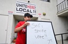 LA stadium workers threaten strike ahead of World Cup
