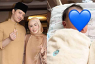 'Welcome Muhammad Jarir Umar' – Amira Othman, Fattah Amin welcome first child