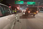 Man killed in hit-and-run after changing tyre on highway