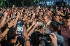 Johor polls: Anwar leads grand finale rally ahead of polling day