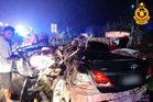 Police identify six men killed in Karak crash