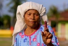 N9 polls: Temuan Orang Asli woman draws attention at polling centre