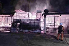 Early morning fire destroys Klinik Desa Sumpitan in Lenggong