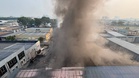 Fire destroys four factories at Puchong Industrial Park