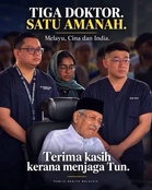 ‘Thank you for taking care of Tun M’ – Three healthcare workers praised for their dedication