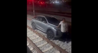 KTMB investigates car driven onto railway tracks