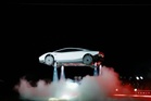 Tesla unveils flying Roadster sports car