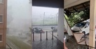 Ribut Kuat Landa Sekitar UiTM Lendu, Motor Tumbang & Kereta Dihempap Pokok