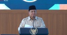 Tenang Jawab Isu Rupiah Jatuh, Prabowo Kata 'Orang Kampung Tak Guna Dolar'