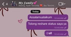 Niat Minta "Reshare" Status WhatsApp, 'Status' Lain Pula Ayah Hebah