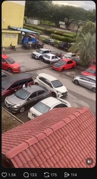 Kereta Kena ‘Double Park’ Hampir Dua Jam, Lelaki Terpaksa Tunggang Motosikal Ke Alor Setar