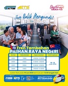 KTMB Sedia ETS Tambahan Ke Johor Sempena PRN