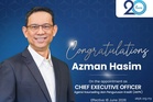 Azman Hasim Dilantik CEO Baharu AKPK Berkuat Kuasa Hari Ini