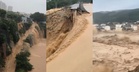 China Dilanda Ribut, Banjir & Tanah Runtuh, Rakaman Empangan Pecah Tular