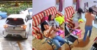 Nampak Ibu balik Baru Nak Mandi, Gelagat Dua Beranak Cuak Buat Ramai Berdekah