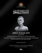"Bapa MRSM" Meninggal Dunia