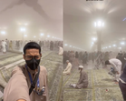 Madinah Dilanda Badai Pasir, Jemaah Cemas Cari Perlindungan
