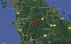 Gempa Bumi 3.4 Magnitud Gegar Temenggor, Gerik