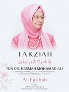 Sultan Selangor, Tengku Permaisuri Zahir Dukacita Atas Pemergian Tun Dr Hasmah