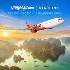 Vietjet Menandatangani Perjanjian Dengan Starlink Bagi Menyediakan Wi-Fi Berkelajuan Tinggi Percuma Dalam Penerbangan