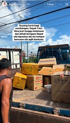Isteri PASKUB Hani Kumpul Satu Lori Barangan Bantuan, Tunggu Kelulusan Kerajaan Nepal