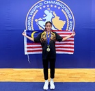 Rabiatul Adawiyah Muncul Juara Dunia Muay Thai