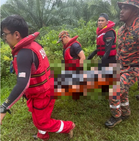 Mayat Warga Emas Terbabas Kes Sungai Ditemukan