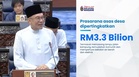 Prasarana Asas Dipertingkat, Terima RM3.3 Bilion - PMX