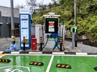 TNB Electron turns on 200kW DC Charger at BHPetrol Karak to KL near Bentong Toll Plaza