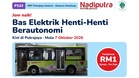 Putrajaya autonomous EV bus service starts this week: 6 stops, RM1 per ride