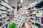 Shoppers panic buy toilet roll after government call to stockpile