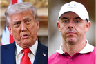 Rory McIlroy says ‘we’ll keep our heads down and play’ amid Donald Trump visit
