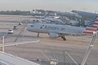 Watch: Pilot forced to slam on brakes to stop airport collision