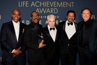Eddie Murphy receives standing ovation as he collects lifetime achievement award