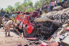 Bus accident in Indian-controlled Kashmir kills 21 people