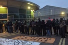Pro-Palestinian protesters blockade defence factory in Edinburgh