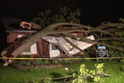 Home destroyed in storm hours after being sold to new owner