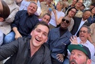 Impressionist Matt Friend shares star-packed selfie from comedy brunch at Netflix CEO’s house