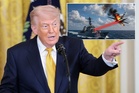 Trump shares AI Iran war image and birthday during early morning Truth Social posting spree