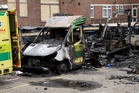 Man charged with assisting offender after London ambulance arson