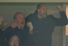 Delighted Prince William celebrates as Aston Villa reach Europa League final