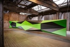 Dozens of artists bring new life to a gigantic former ironworks on UNESCO's world heritage list