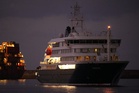 Hantavirus-stricken cruise ship arrives at Tenerife in Spain's Canary Islands