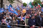 Thousands attend protest against antisemitism outside Downing Street