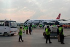Turkish Airlines jet catches fire while landing at Nepal’s main airport